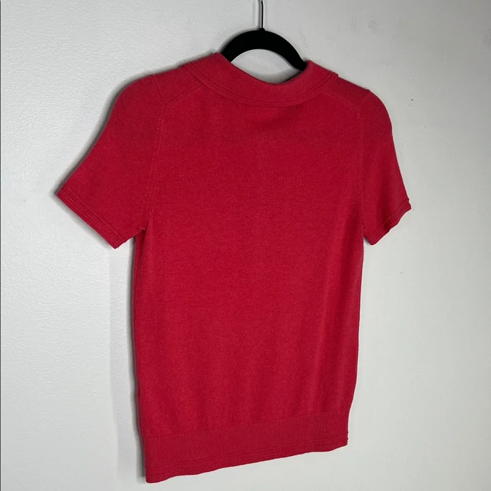 Banana Republic Filpucci Italian Yarn Wool Blend  Polo Style Sweater Top size XS - Picture 8 of 10